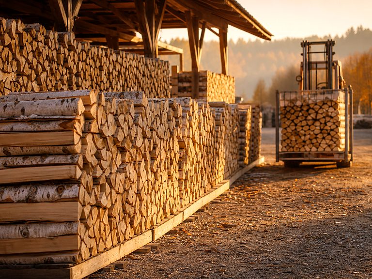 Микс трёх пород: берёза, ольха, осина